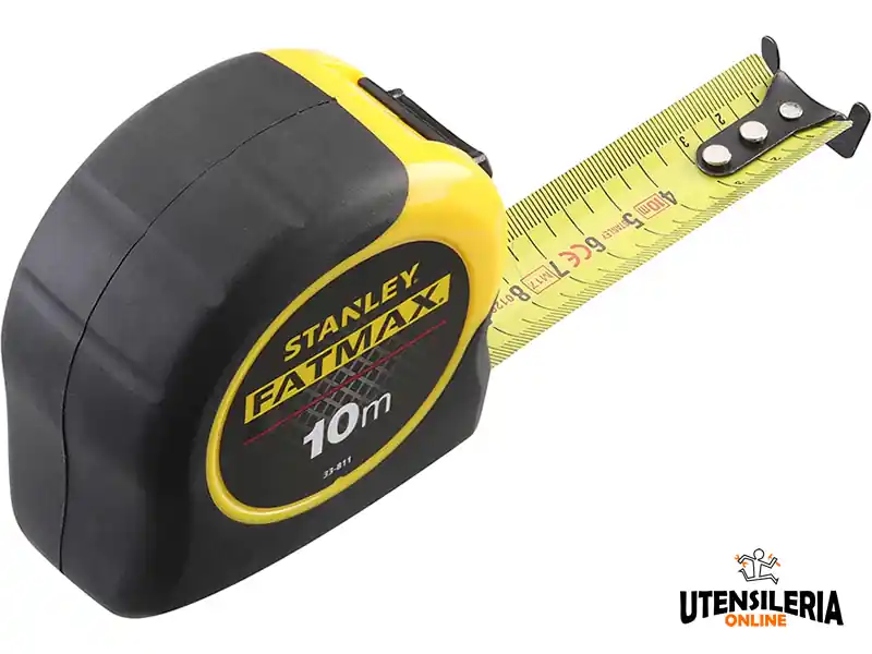 Flessometro Stanley FatMax 10 metri x 32mm compatto e antiscivolo Miglior Prezzo