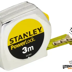Novità Flessometro Stanley 3 metri x 12,7mm, nastro in acciaio al carbonio