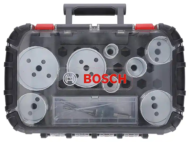 Subito Disponibile Bosch set per elettricisti seghe a tazza da 11 pezzi per legno e metallo, 25-86mm