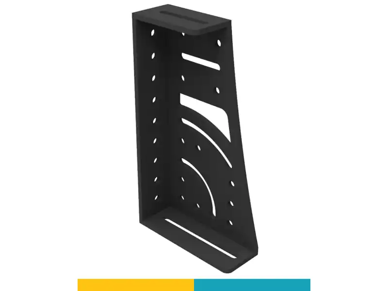 Squadra di battuta 275x500x175x100mm sinistra SteelPlus-SteelEco GPPH, spessore 12mm, fori 16mm Prezzo Ridotto