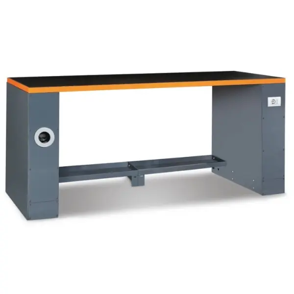 Banco da lavoro per arredo officina C55PRO B/2 Beta 2050x980x700mm Prezzo Di Fabbrica