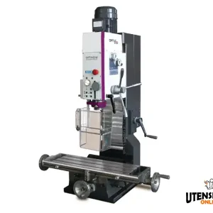 Trapano fresatrice Optimum MH 35G 1.1/1.5kW con cambio manuale Professionale
