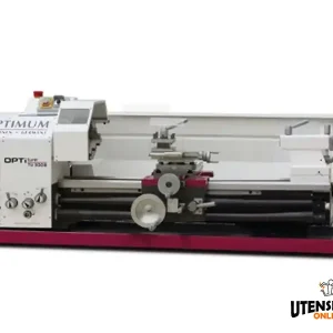 Tornio parallelo Optimum TU3008 G 158x720mm cambio ad ingranaggi, 1500W 400V Spedizione Espresso