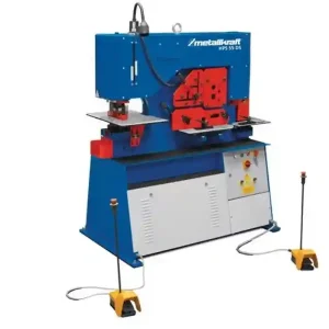 Cesoia punzonatrice HPS 55DS Metallkraft per profilati in acciaio, 55 ton Prezzo Conveniente