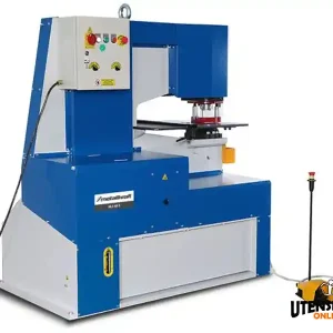 Punzonatrice idraulica HLS 65S Metallkraft con funzionamento a pedale, 65 ton Di Tendenza