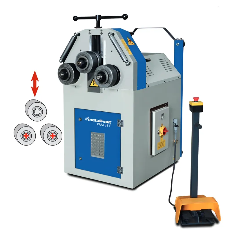 Promozione Esclusiva Curvatrice motorizzata PRM 35 F Metallkraft 1.5kW per profilati e tubi