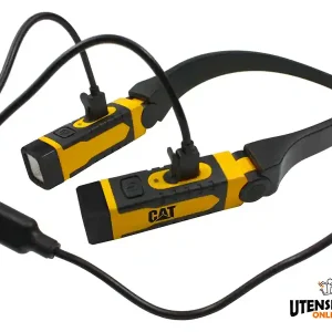 Lampada da collo a Led CAT CT7105 ricaricabile con doppia testa multiposizione Economico
