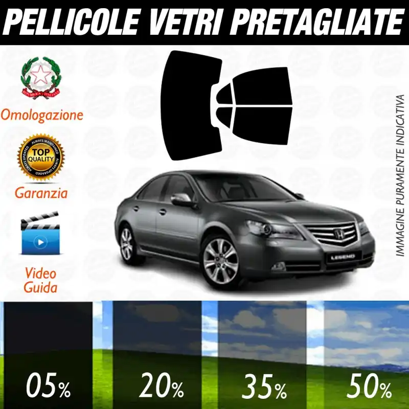 Vendita Finale Honda Legend Berlina del 2007 Pellicole Oscuramento Vetri Auto Pre Tagliate a Misura
