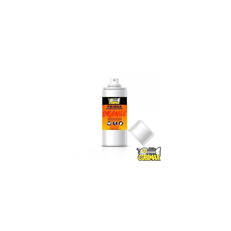 CUBIMAX Bomboletta 400ml Primer Cubicatura H2O a rapida essiccazione Arancione Miglior Prezzo