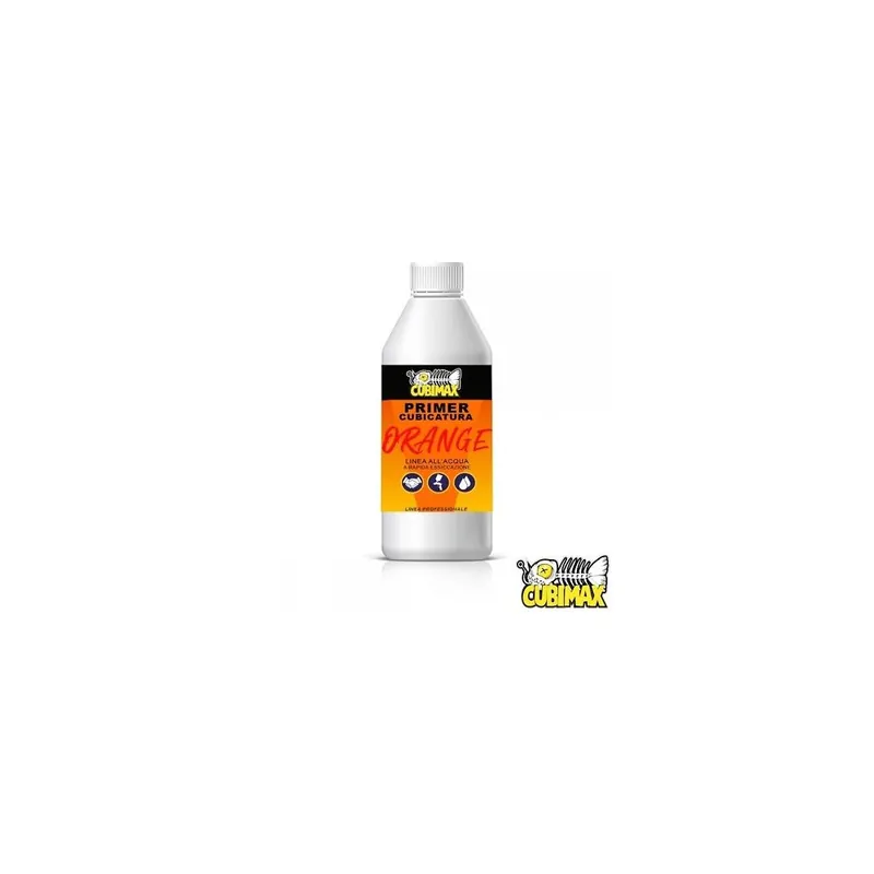 Professionale CUBIMAX Primer Cubicatura H2O a rapida essiccazione Arancione