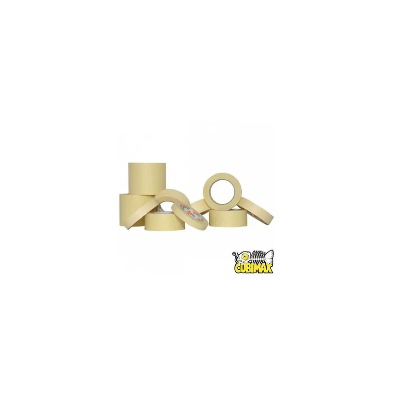Ordina Subito CUBIMAX 10 Rotoli da 19mm x 50mt Nastro Carta per Mascheratura Cubicatura e Vern