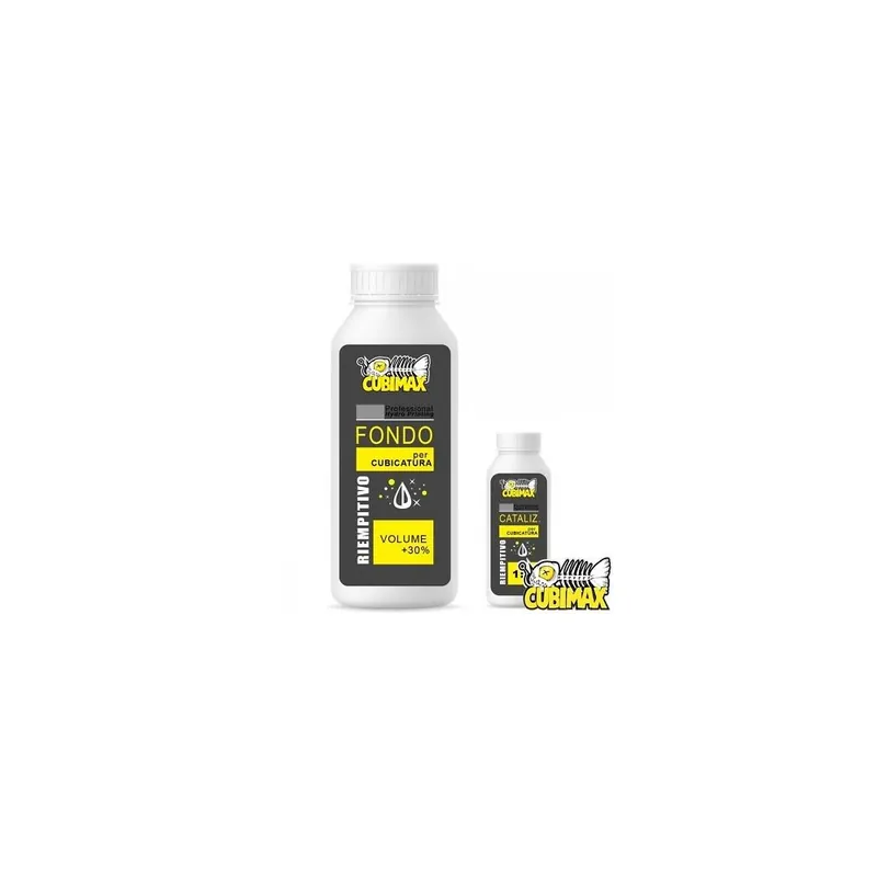 CUBIMAX Cat + Fondo Riempitivo Carteggiabile Alto Volume per Cubicatura e Verni Promo Stagionale