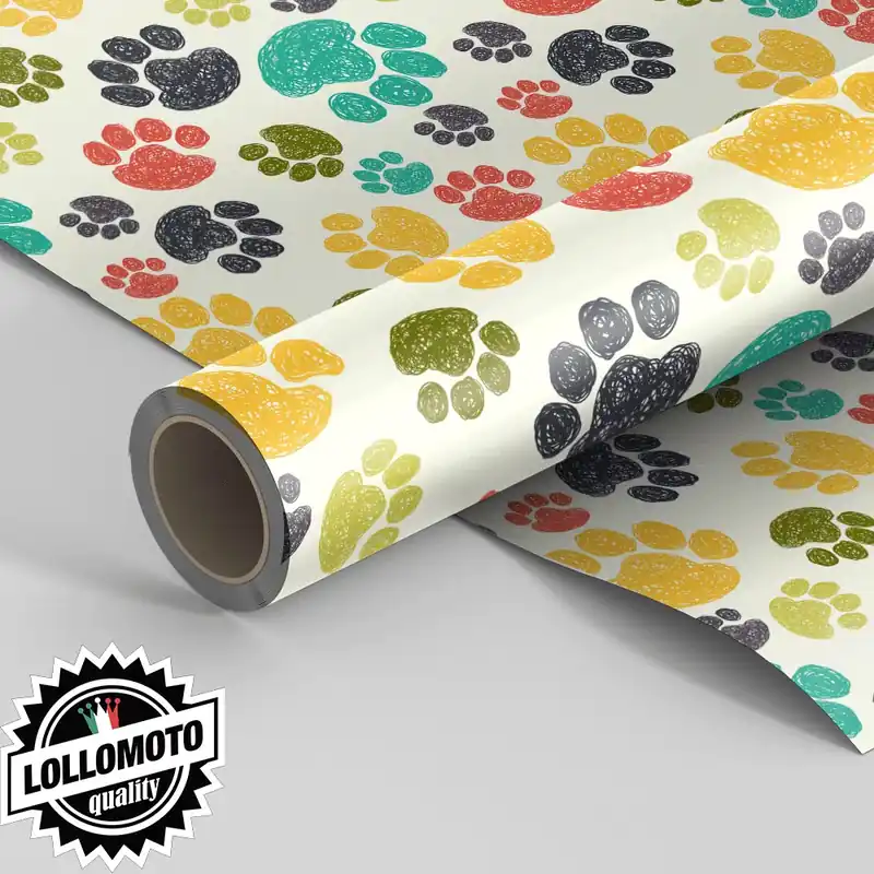 Pellicola DOG COLOUR Pellicola Car Wrapping Adesiva Rivestimento Auto Quantità Limitata