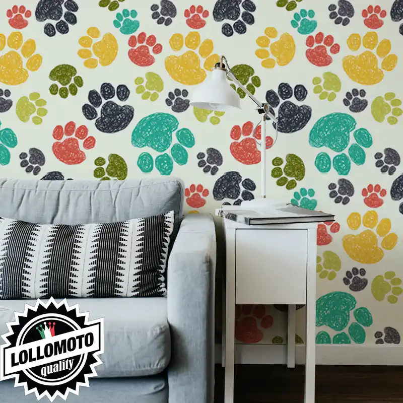 Carta da Parati Adesiva DOG COLOUR Professionale Interior Design Arredamento Personalizzato Wall Paper Ultimissimo Modello