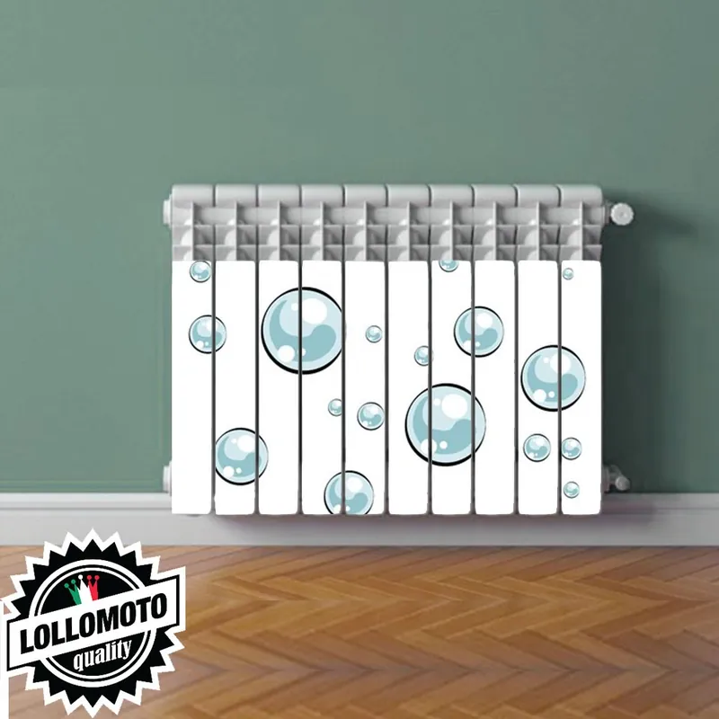 Miglior Prezzo Termosifone BOLLE DI SAPONE Rivestimento Adesivo Laminato Stickers Termosifone Wrapping Interior Design