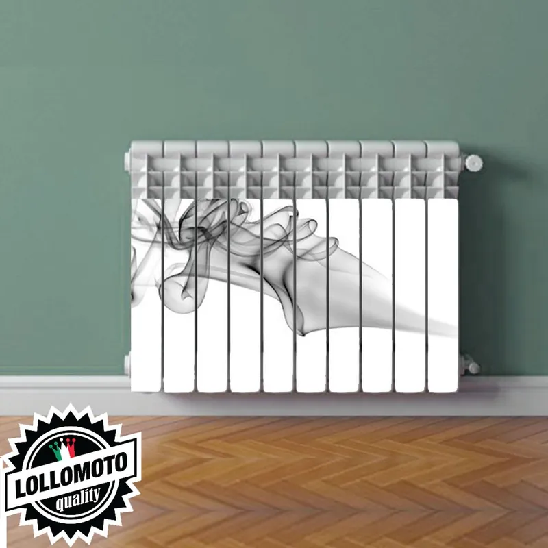 Ultimissimo Modello Termosifone SMOKE Rivestimento Adesivo Laminato Stickers Termosifone Wrapping Interior Design