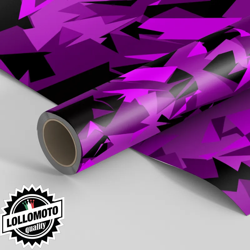 Pellicola ABSTRACT PINK MILITARY CAMOUFLAGE Pellicola Car Wrapping Adesiva Rivestimento Auto Pagamento Sicuro