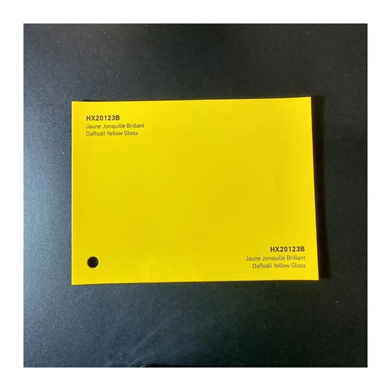 Promozione Esclusiva HEXIS SKINTAC HX20000 DAFFODIL YELLOW GLOSS FILM CAST PELLICOLA CAR WRAPPING PROFESSIONALE