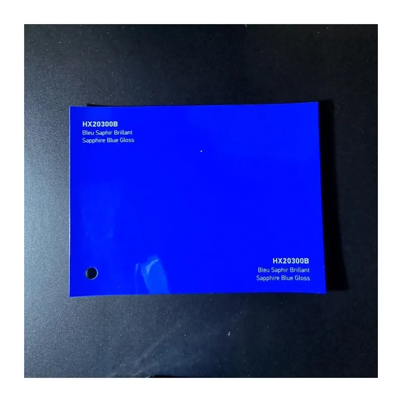 HEXIS SKINTAC HX20000 SAPPHIRE BLUE GLOSS FILM CAST PELLICOLA CAR WRAPPING PROFESSIONALE Direttamente Dal Produttore