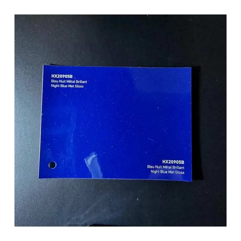 Offerta Speciale HEXIS SKINTAC HX20000 NIGHT BLUE MET GLOSS FILM CAST PELLICOLA CAR WRAPPING PROFESSIONALE