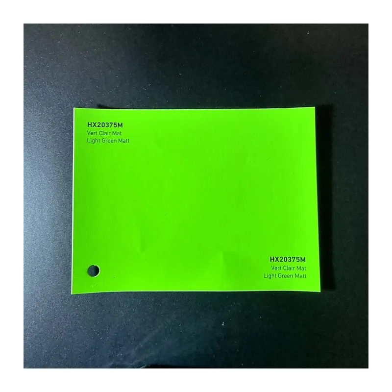 Spedizione Espresso HEXIS SKINTAC HX20000 LIGHT GREEN MATT FILM CAST PELLICOLA CAR WRAPPING PROFESSIONALE