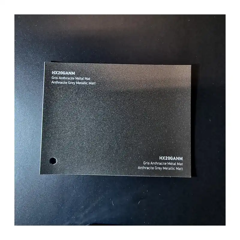 HEXIS SKINTAC HX20000 ANTHRACITE GREY METALLIC MATT FILM CAST PELLICOLA CAR WRAPPING PROFESSIONALE Soddisfatti O Rimborsati