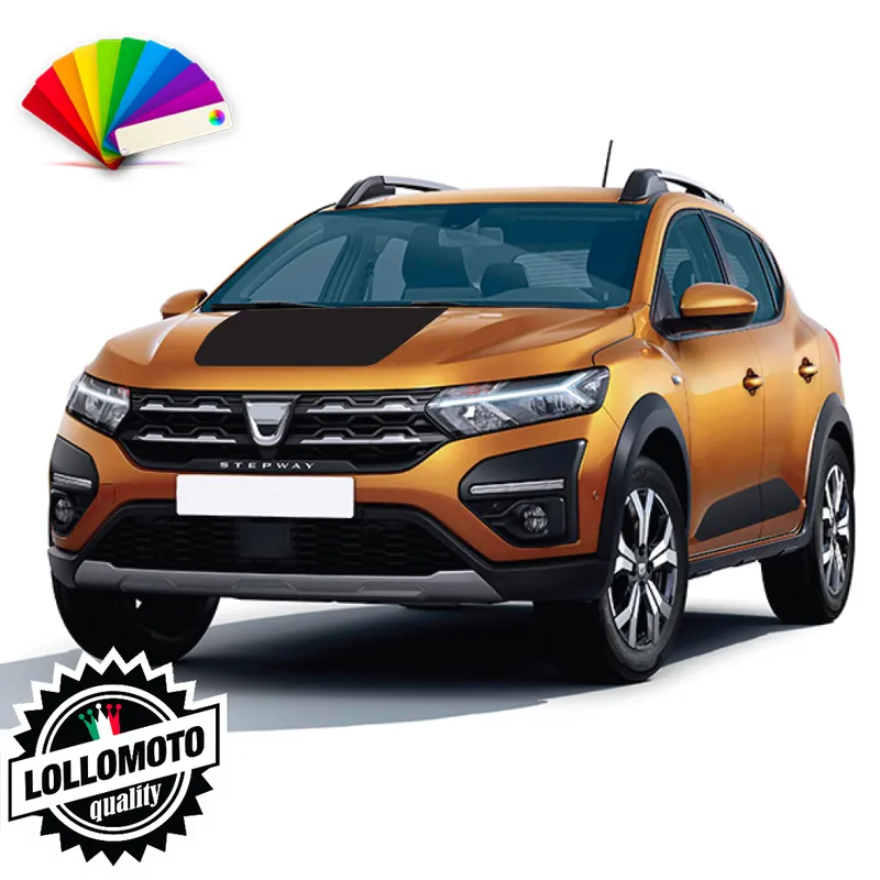 Adesivo Cofano Pieno DACIA SANDERO dal 2020 ad OGGI Adesivi Vari Colori Stickers Accessori Auto Pellicole Offerta