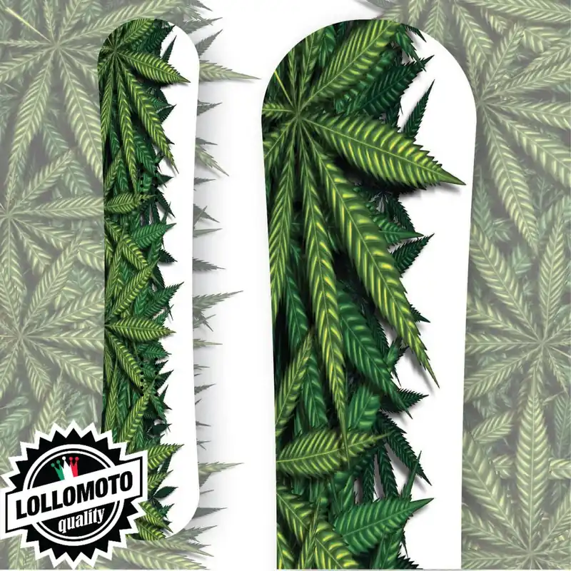 Adesivo Tavola Snowboard MARIJUANA Personalizzata Wrapping Stickers Decal Rivestimento Snow Subito Disponibile