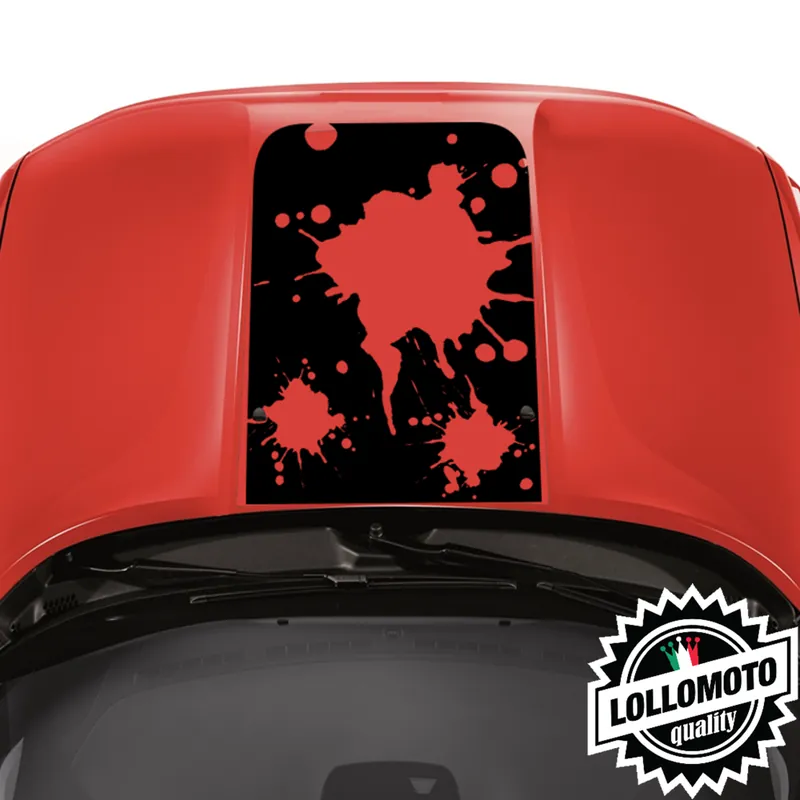 Nuovo Arrivo Striscia Adesiva Cofano JEEP RENEGADE SCHIZZI FANGO Adesivi Stickers Fiancate Auto Decal