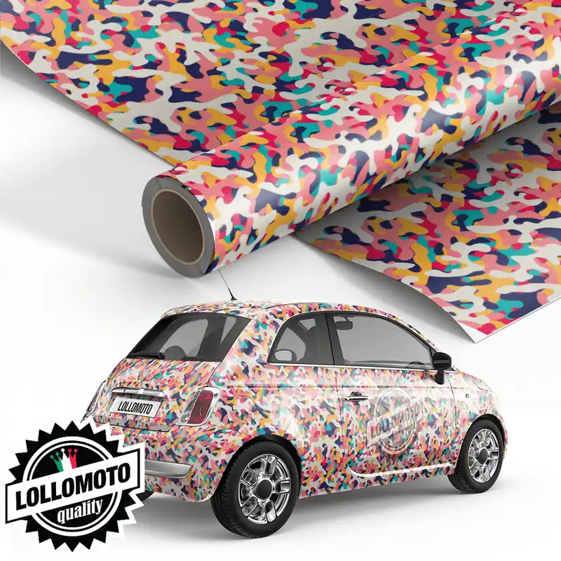 Occasione Imperdibile Pellicola MIMETICO ALL COLOR Pellicola Car Wrapping Adesiva Rivestimento Auto