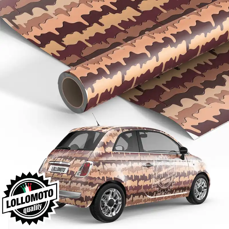 Consegna Rapida Pellicola CHOCOLATE CAKE Pellicola Car Wrapping Adesiva Rivestimento Auto