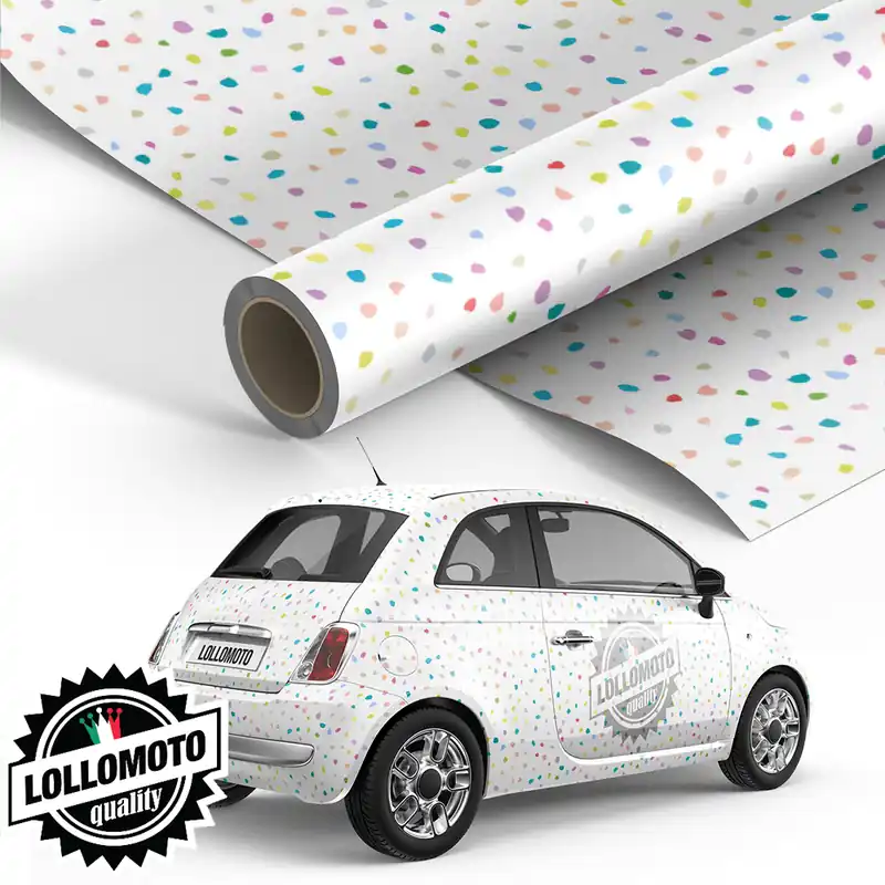 Sconto Pellicola Points All Colors Pellicola Car Wrapping Adesiva Rivestimento Auto