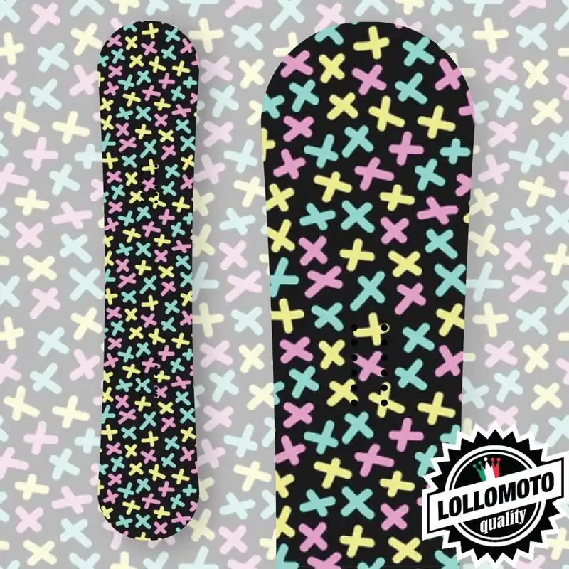Adesivo Tavola Snowboard PerColor Personalizzata Wrapping Stickers Decal Rivestimento Snow Offerta Lampo