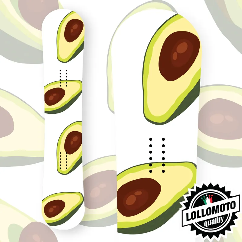 Adesivo Tavola Snowboard Avocado Personalizzata Wrapping Stickers Decal Rivestimento Snow Offerta Del Giorno