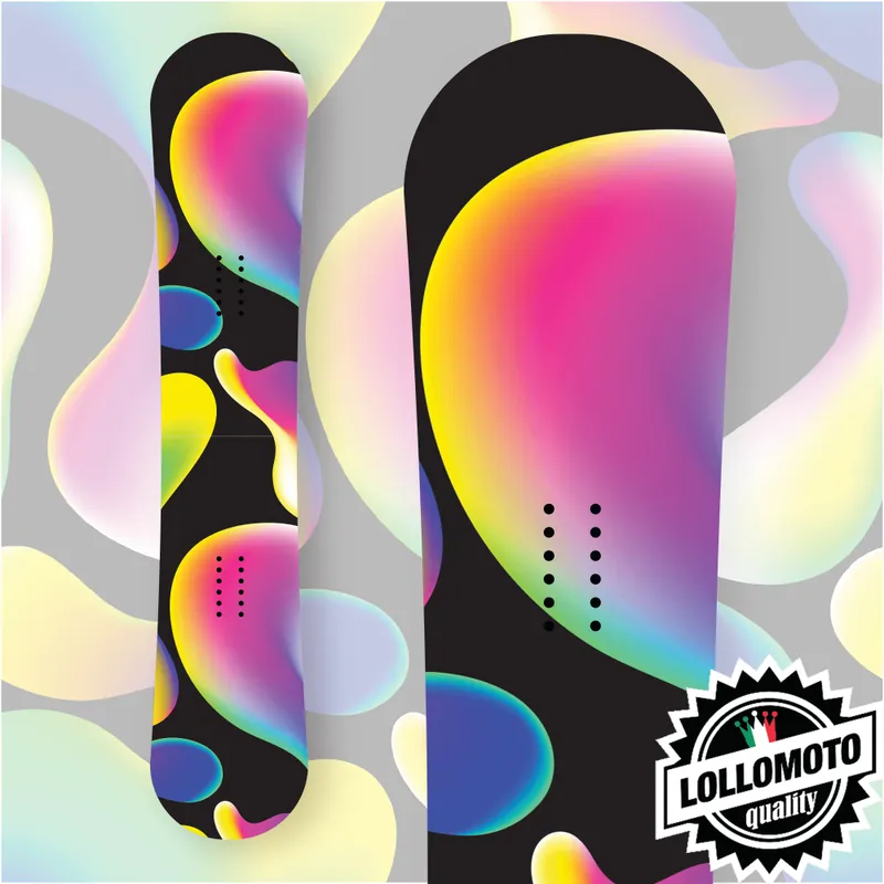 Popolare Adesivo Tavola Snowboard Soap Bubbles Personalizzata Wrapping Stickers Decal Rivestimento Snow