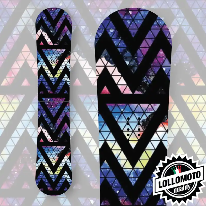 Non Perdere Adesivo Tavola Snowboard Camo Space Personalizzata Wrapping Stickers Decal Rivestimento Snow