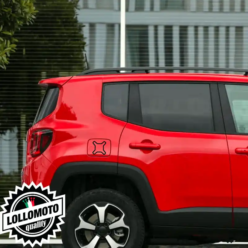 Direttamente Dal Produttore 2pz Adesivi X Jeep Renegade Adesivi Tappo Serbatoio Stickers Adesivo Fuoristrada Fiancate Offroad 4x4 Stickers Auto Decal
