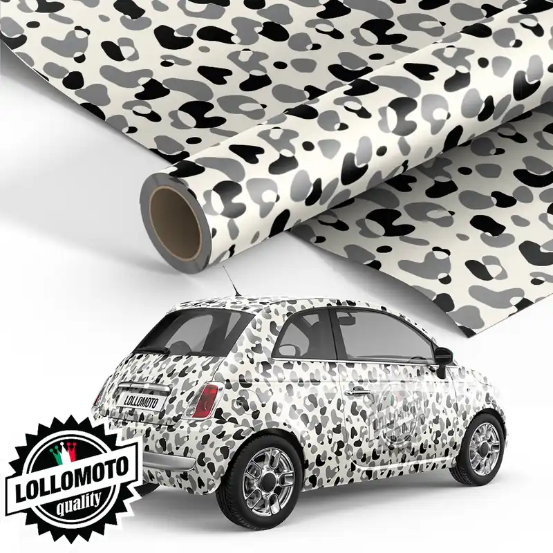 Pellicola Mimetico Cow Pellicola Car Wrapping Adesiva Rivestimento Auto Pagamento Sicuro