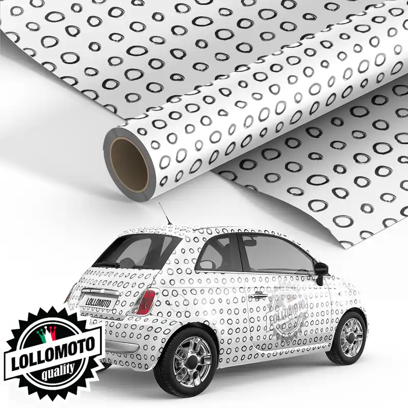 Compra Online Pellicola Dots Pellicola Car Wrapping Adesiva Rivestimento Auto