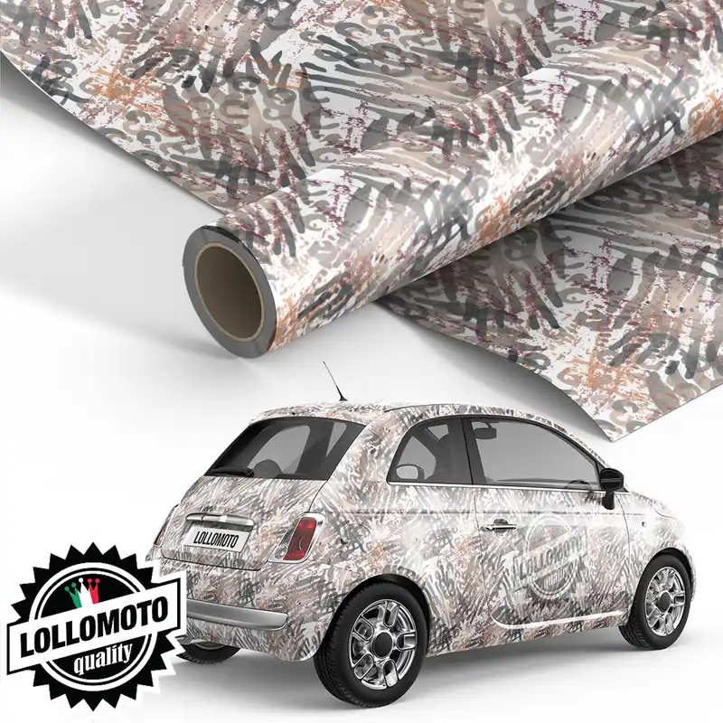 Pellicola Modern Art Sketches Pellicola Car Wrapping Adesiva Rivestimento Auto Consegna Rapida