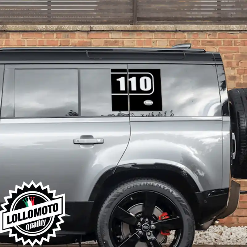 2x Adesivi Montanti Modello 110 Land Rover DEFENDER dal 2020 ad OGGI Stickers Accessori Auto Pellicole Subito Disponibile