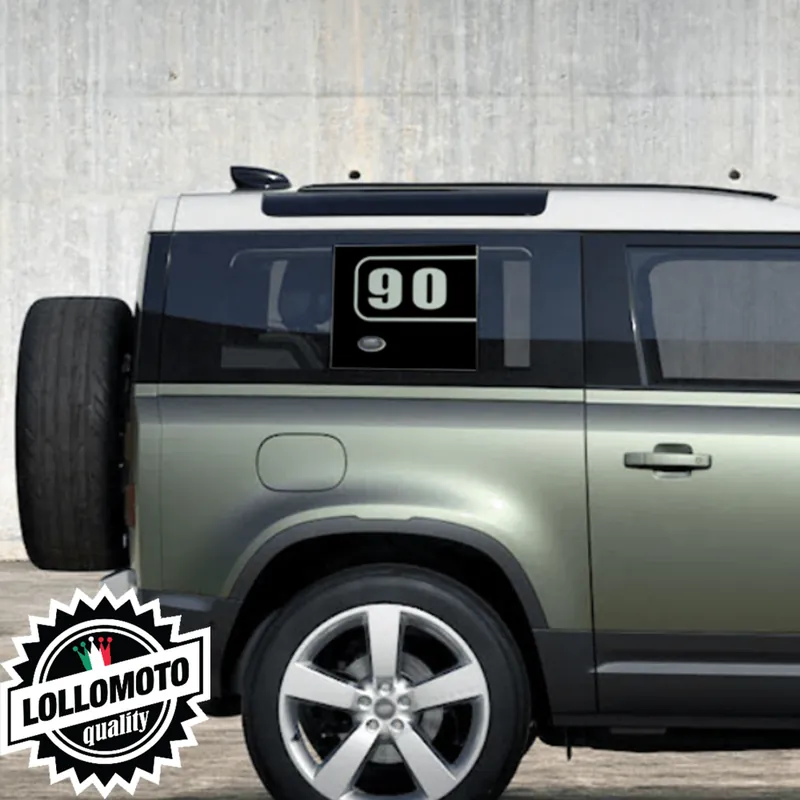 Saldi 2x Adesivi Montanti Modello 90 Land Rover DEFENDER dal 2020 ad OGGI Stickers Accessori Auto Pellicole