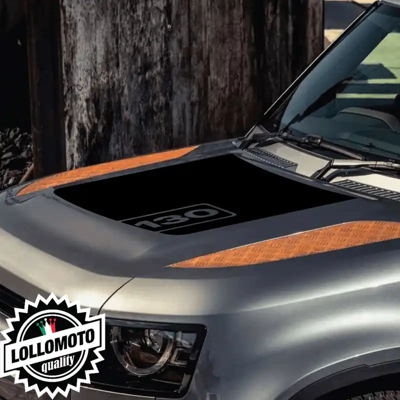 Di Tendenza Adesivi Cofano Modello 130 Land Rover DEFENDER dal 2020 ad OGGI Stickers Accessori Auto Pellicole