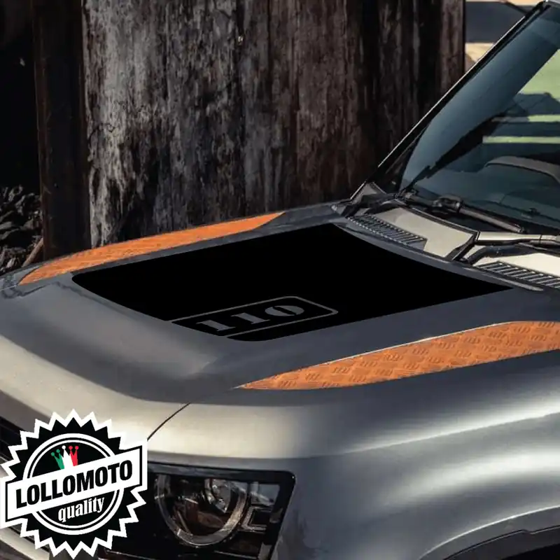Prezzo Basso Adesivi Cofano Modello 110 Militare Land Rover DEFENDER dal 2020 ad OGGI Stickers Accessori Auto Pellicole