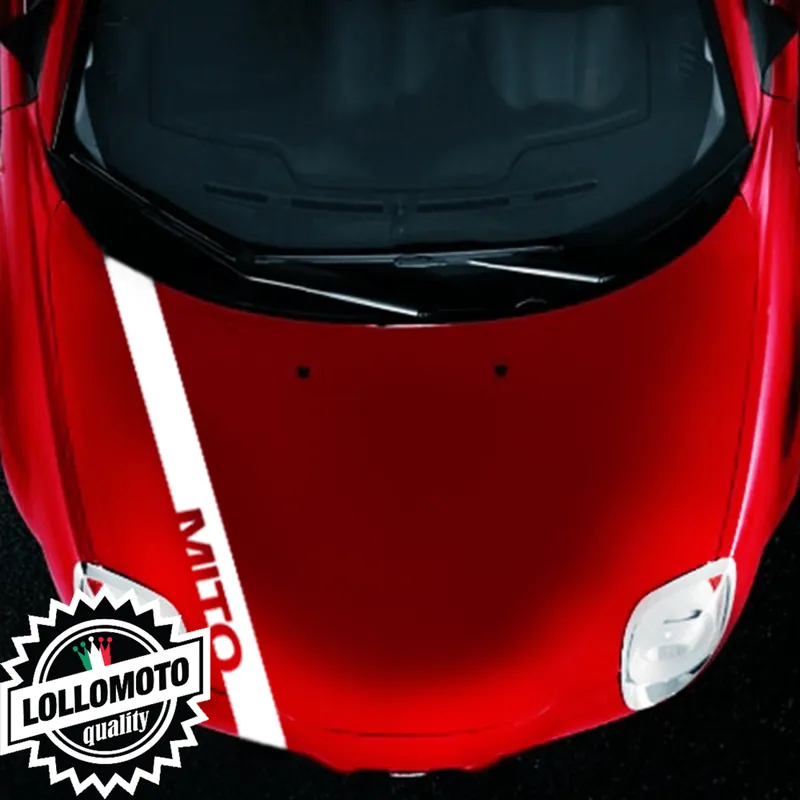 Adesivi Scritta Laterale Cofano Mito Alfa Romeo Mito dal 2008 al 2018 Stickers Accessori Auto Pellicole Direttamente Dal Produttore
