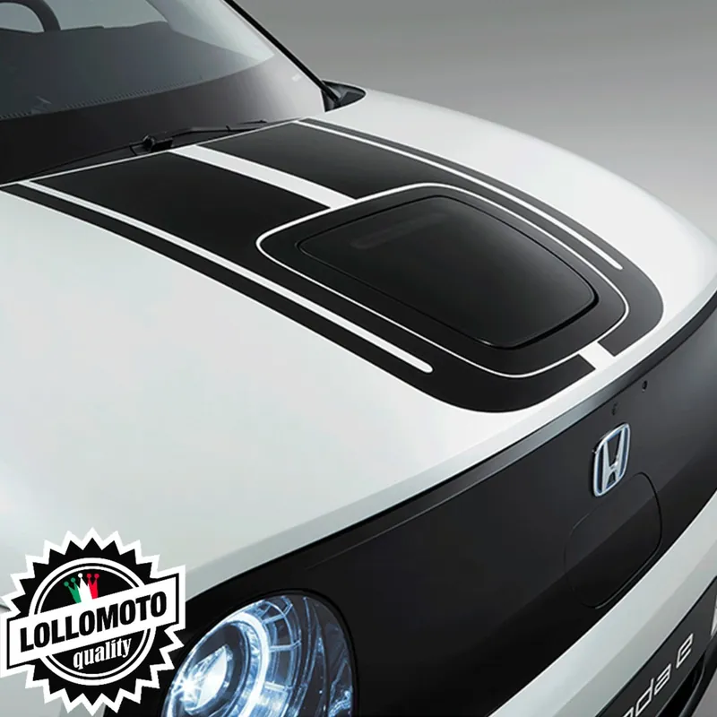 Di Tendenza HONDA E STICKER SET 2020 ONWARDS COFANO e PORTELLONE Adesivi Stickers Cofano Aut Decal NERO OPACO