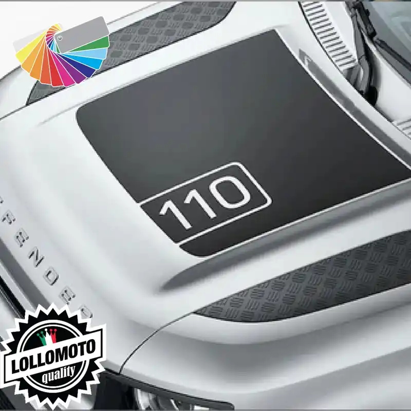 Adesivo Fascia Cofano Land Rover DEFENDER 5pt dal 2020 ad OGGI Stickers Accessori Auto Pellicole Prezzo Scontato