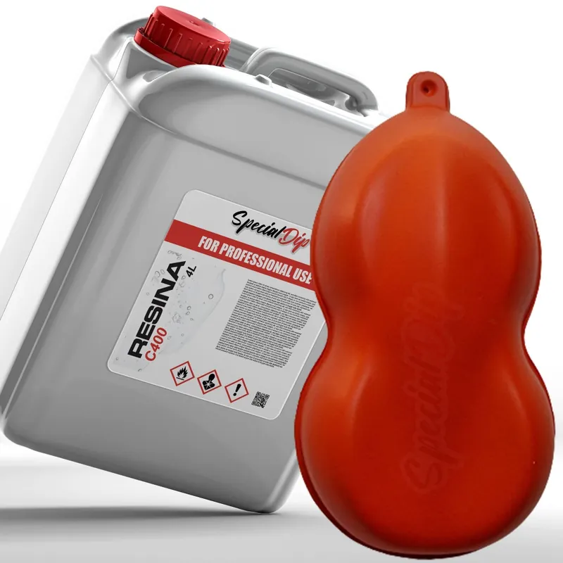 Popolare Arancione Opaco Tanica Professionale 4 lt SPECIAL DIP Car Dipping