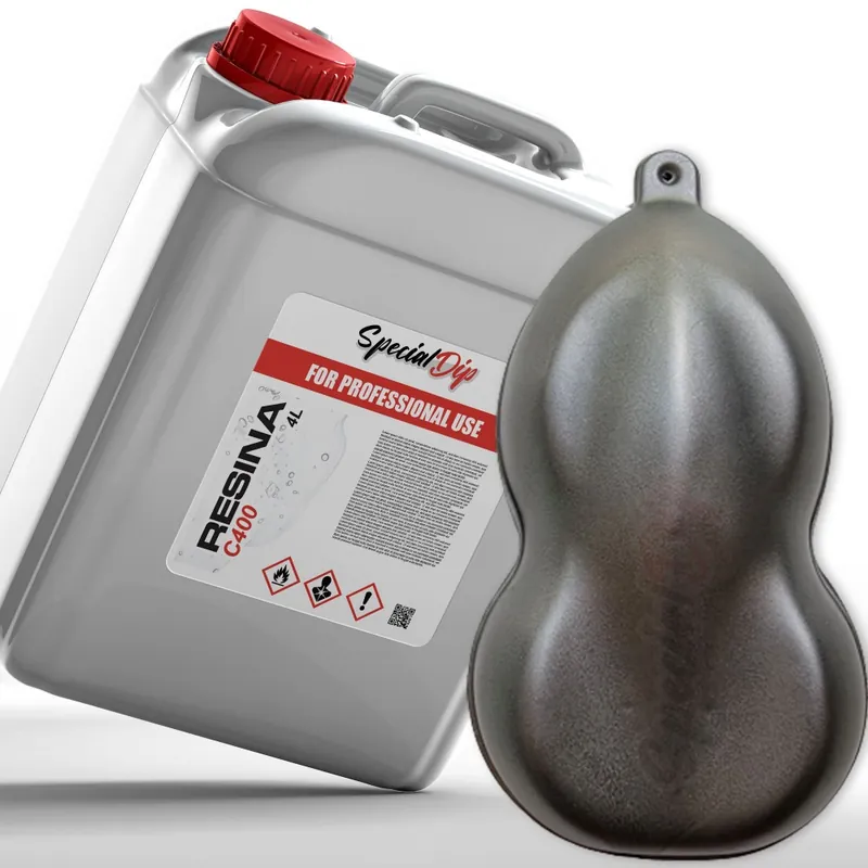 Hyper Black Opaco Tanica Professionale 4 lt SPECIAL DIP Car Dipping Pagamento Sicuro