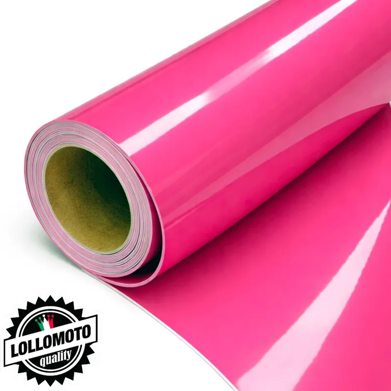 Ordina Subito ROSA MIAMI Lucido Pellicole Adesiva Rivestimento Auto Car Wrapping
